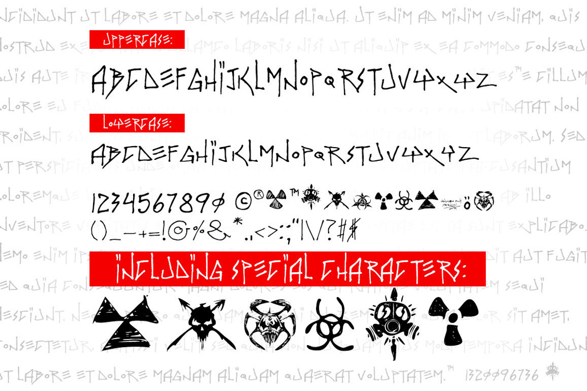 Hand Made Font ‘Hatross’ preview 3
