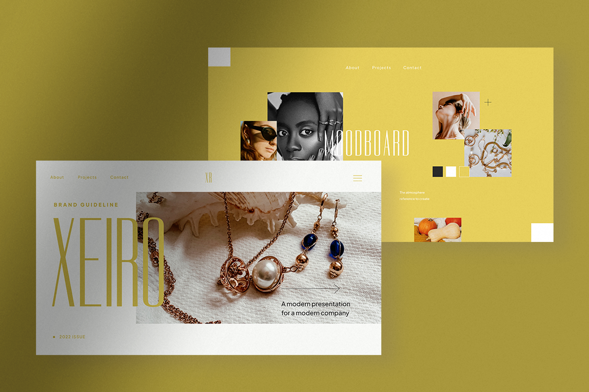 Xeiro - Brand Guideline InDesign, a Presentation Template by peterdraw (Photo 5 of 10)