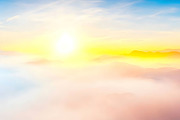 Mountains sunlight background, a Wallpaper Graphic by Anamul Haque Anik (Thumbnail 1 of 3)