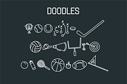 Go Team with Doodles, a Sans Serif Font by Kitaleigh (Thumbnail 3 of 3)