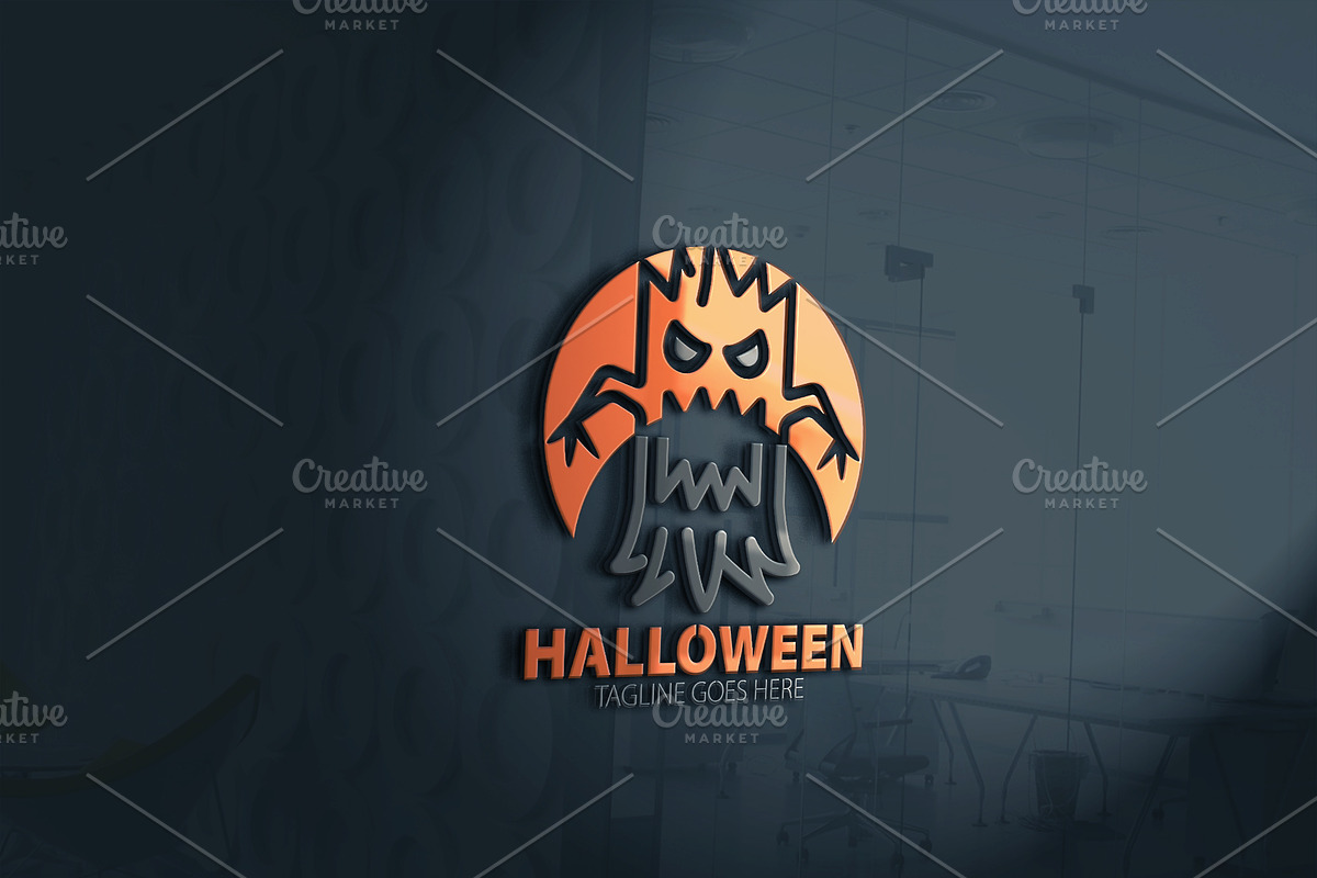 Halloween Logo Version 3, a Branding & Logo Template by Josuf Media (Photo 2 of 4)