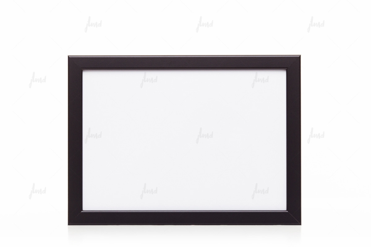 Dark styled frame isolated mockup, a Print Template by JustLikeMyDesktop (Photo 3 of 3)