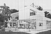 Architecture Drawing Action, an Action Add-On by Photoshop Action (Thumbnail 3 of 10)