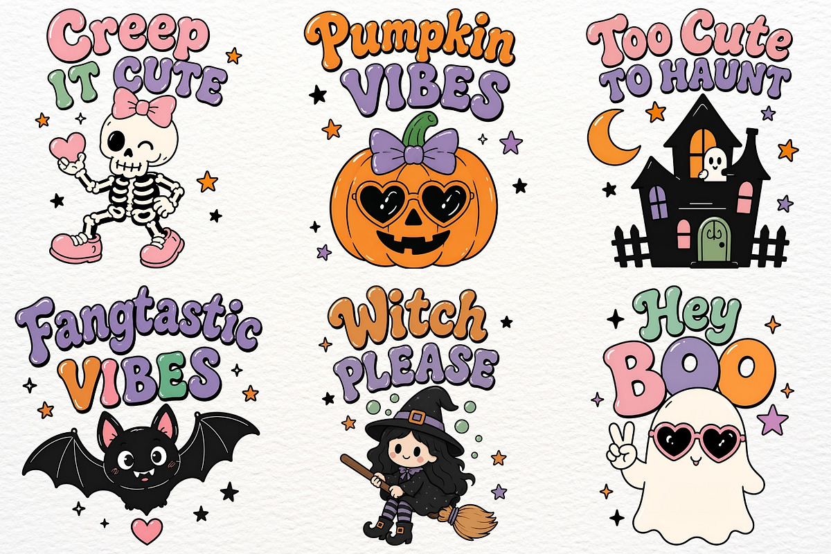 Halloween Ghost Clipart Spooky PNG, a Seasonal Illustration by SugarCloudStudioArt (Photo 2 of 5)