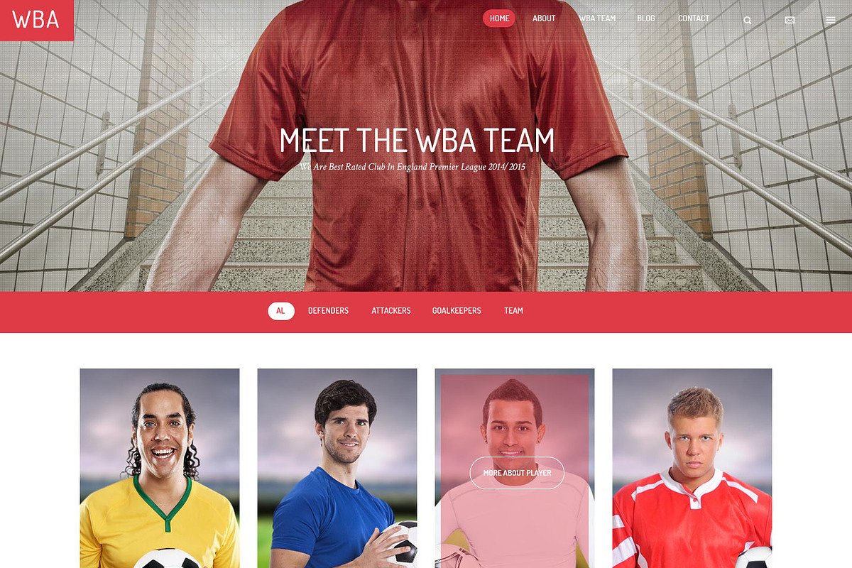 WBA - HTML5 Template for Sport, a Websites & App Template by www ...