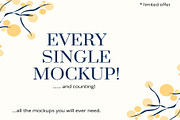 Whole Shop T-Shirt Mockup Bundle, a Shirt Mockup by lock and page (Thumbnail 2 of 4)