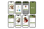 Pet Adoption & Mating App UI kit, an UI Kit Template by Trushit's Shop (Thumbnail 7 of 8)