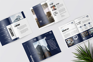 Biru - Annual Report Template