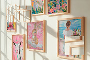 Wall gallery. — 19 Frame mockup, a Household Mockup by Trissa (Thumbnail 3 of 7)