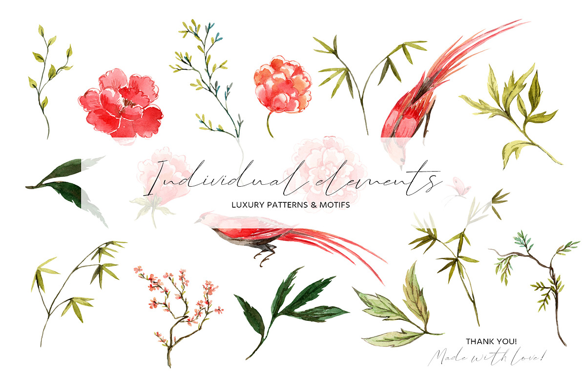 Chinoiserie Paradise, a Pattern Graphic by HannaStudio (Photo 8 of 8)