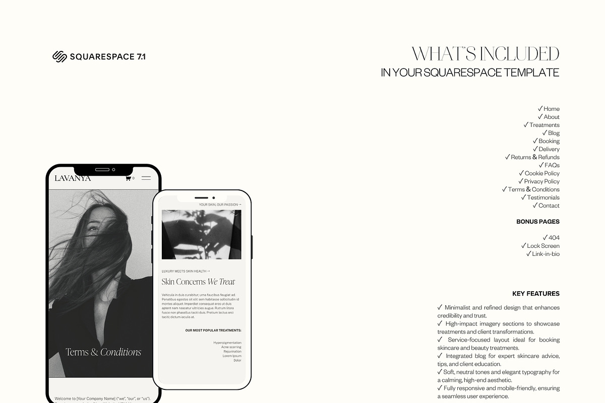 Squarespace 7.1 Website Template, a Squarespace Template by Iris Avenue Studio (Photo 3 of 7)