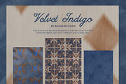 Indigo Velvet Textured Backgrounds, a Background Graphic by DigARTbyHavroshka (Thumbnail 1 of 9)