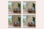 8 Wallpaper Mockup Bundle, a Household Mockup by ItsFreakinMockups (Thumbnail 3 of 9)