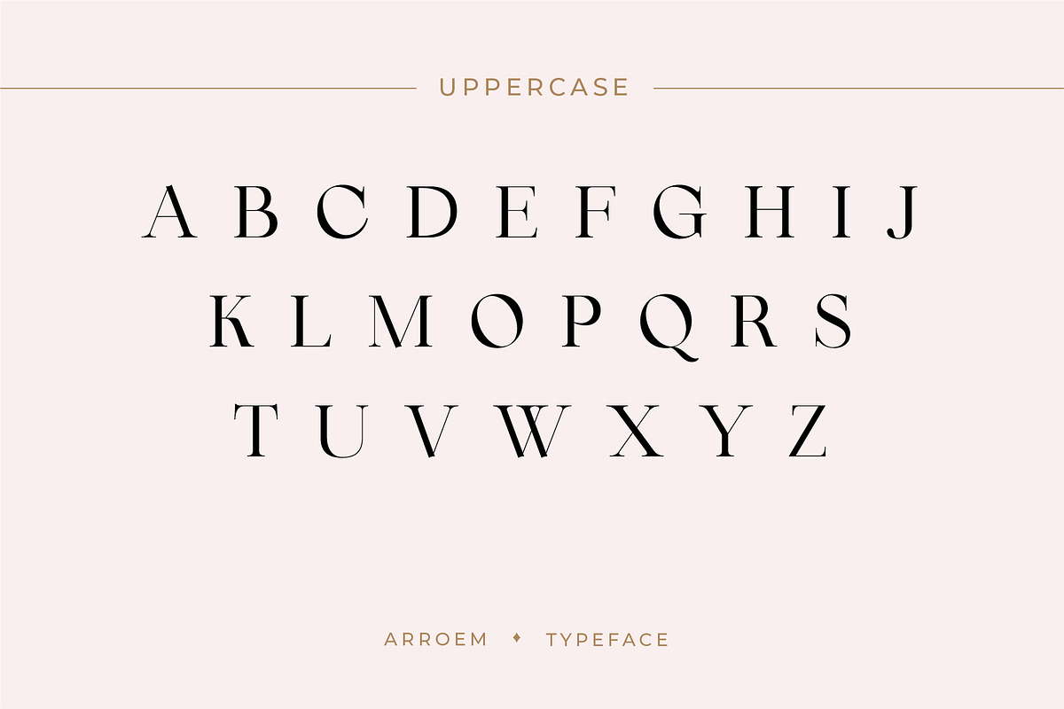 Arroem - Serif Display Font, a Serif Font by Vesvocrea (Photo 12 of 15)