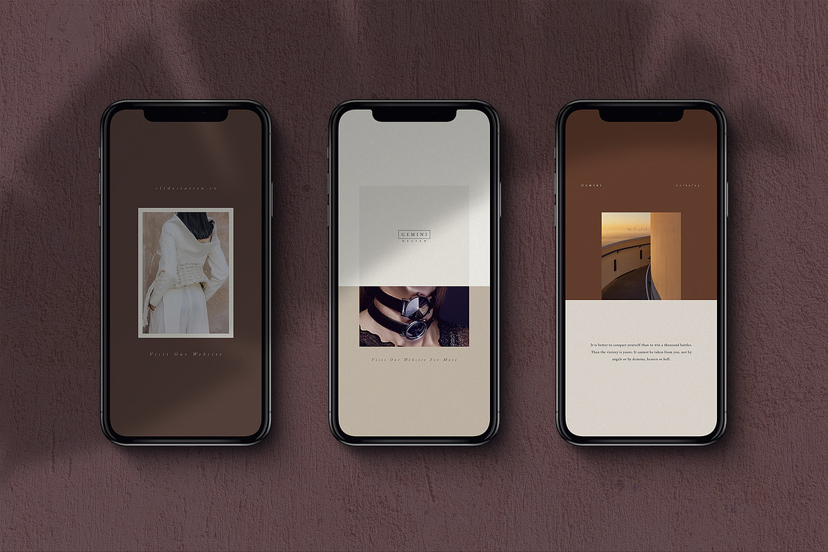 Gemini Instagram Pack, a Social Media Template by SlideStation (Photo 6 of 10)