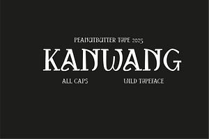 Kanwang Wild Serif