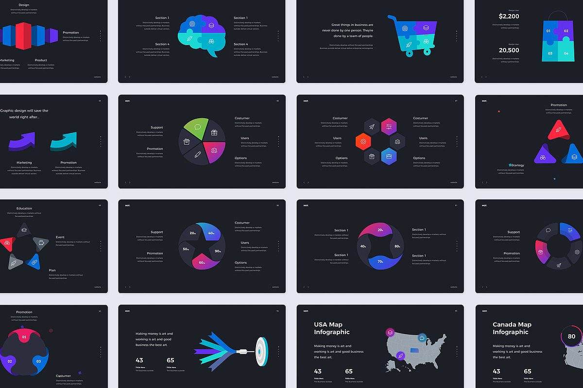 Motion - Colored & Creative Template, a Presentation Template by UDEA Store (Photo 13 of 18)