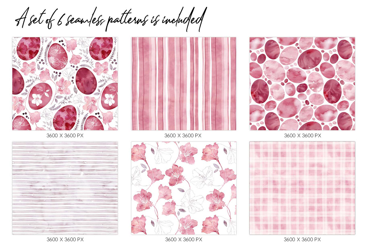 15 Huge Seamless Watercolor Textures, a Texture Graphic by AdenaJ (Photo 3 of 14)
