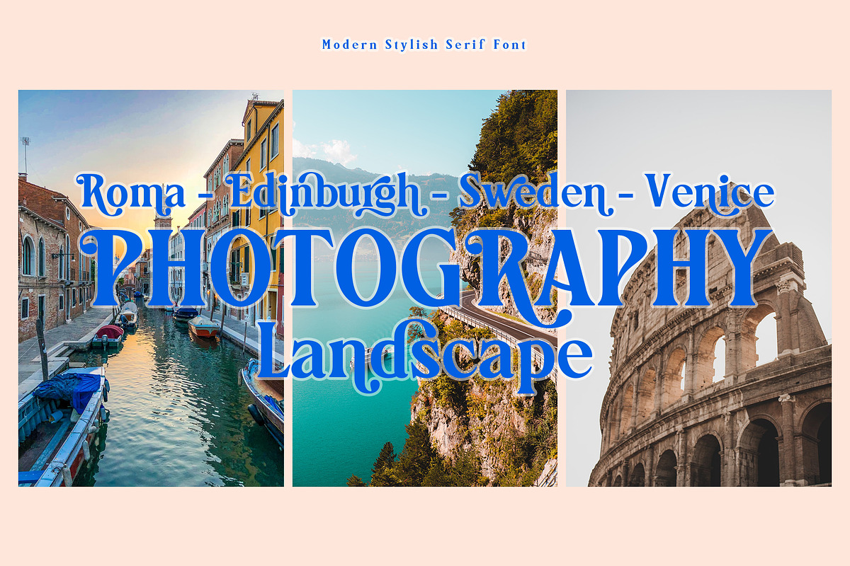 Helenna Serif, a Serif Font by Alphaleonis_std (Photo 6 of 8)