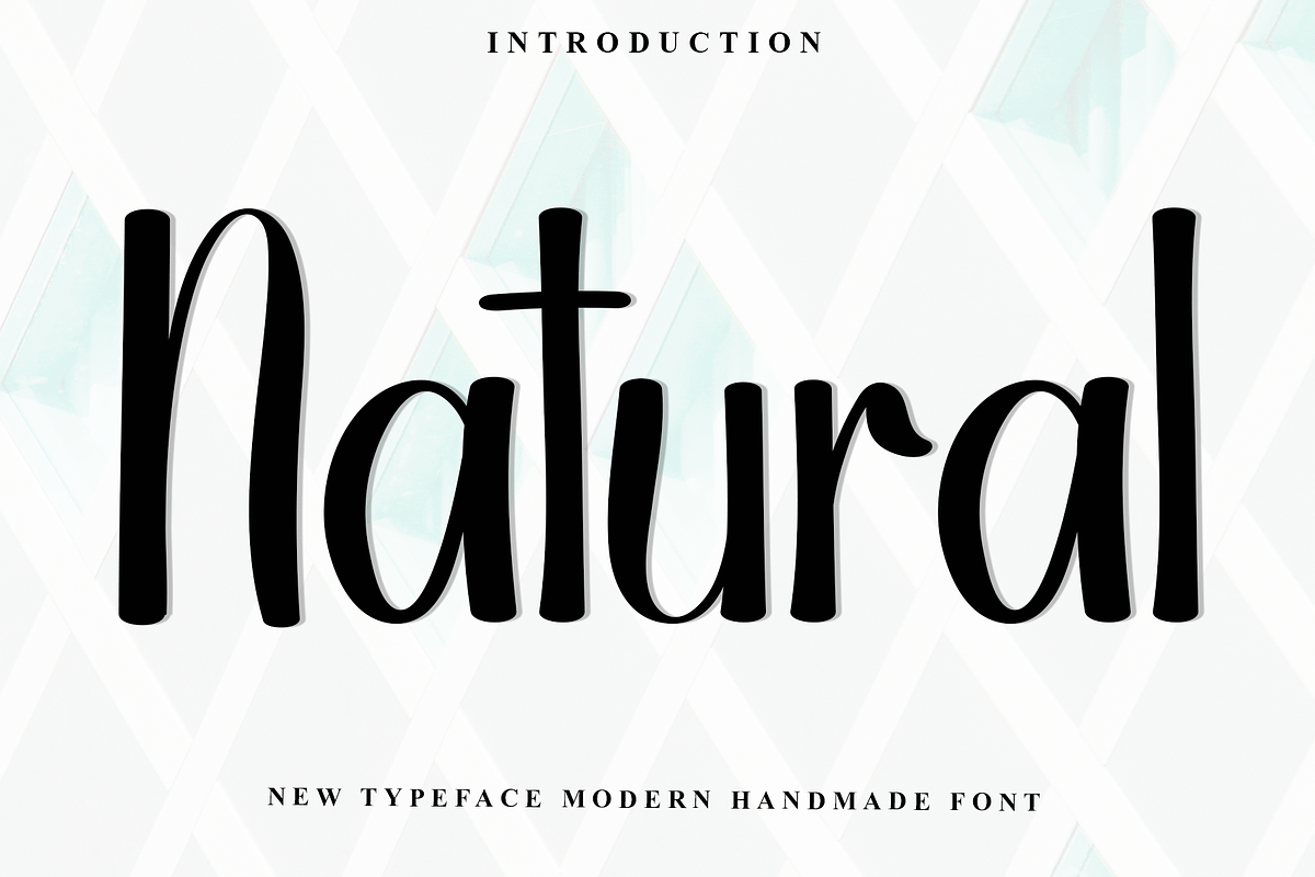 Natural, a Script Font by InermediaSTUDIO (Photo 1 of 8)