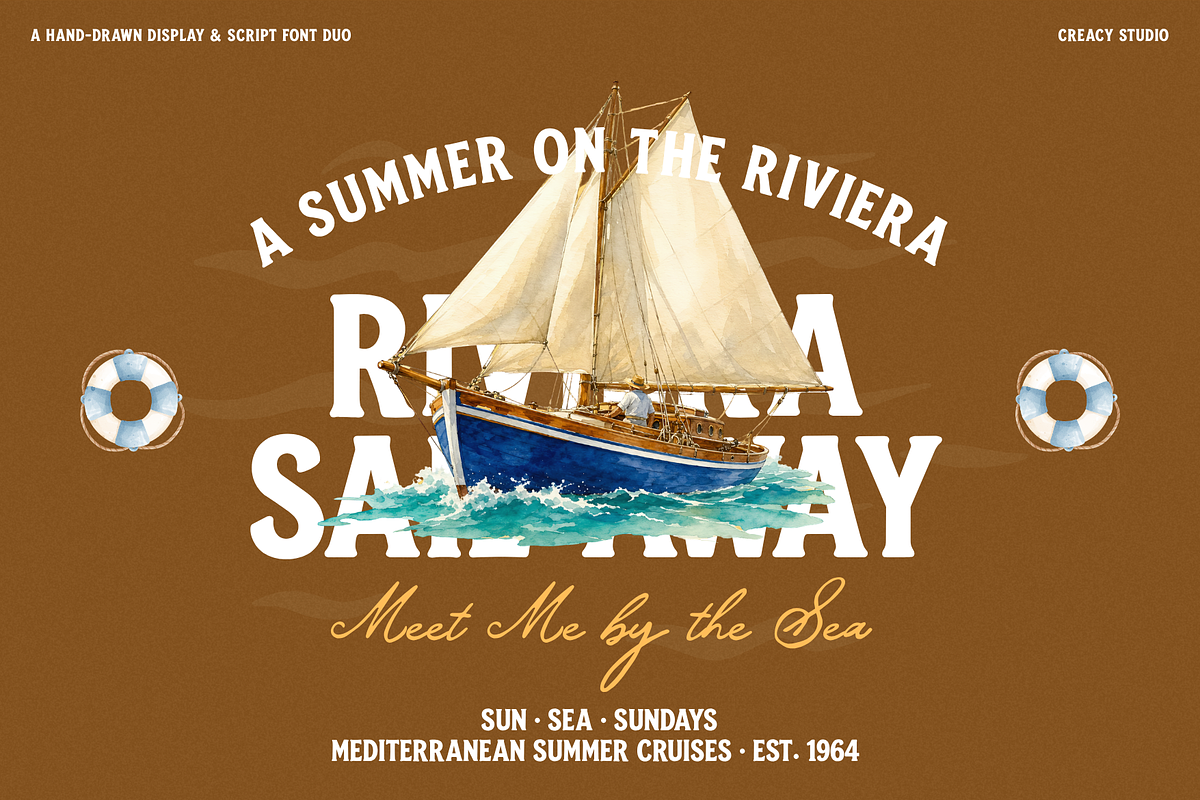 Casa Sol – Mediterranean Font Duo, a Script Font by Creacy Studio (Photo 2 of 10)