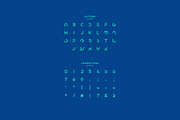 Drospoc - Modern Futuristic Typeface, a Font by Letterna (Thumbnail 3 of 4)