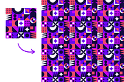 Neo Geo Abstract Geometric Pattern, a Pattern Graphic by ItsReksita Pattern (Thumbnail 4 of 10)