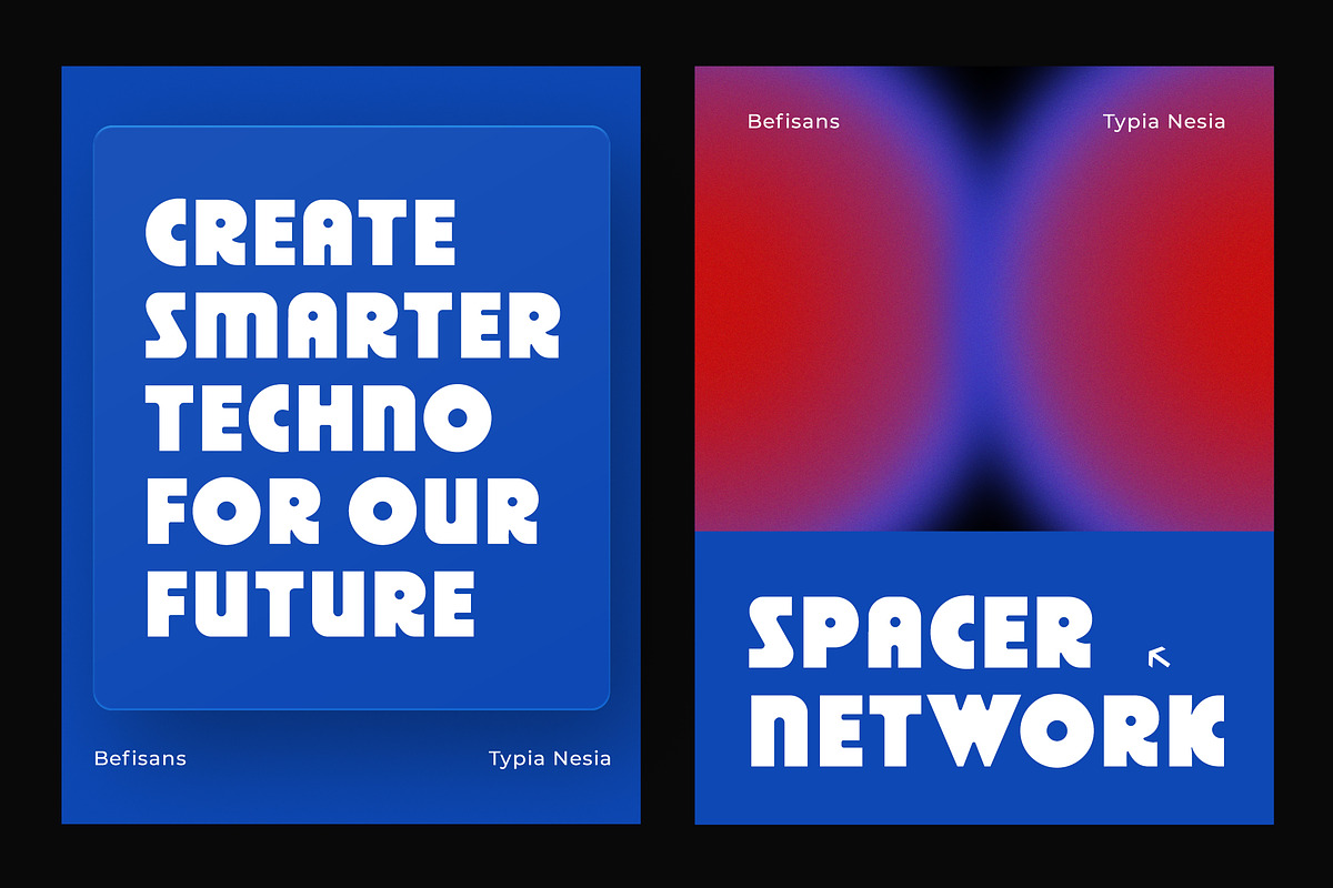 Befisans - Bold Clean Retro Sans, a Sans Serif Font by Typia Nesia (Photo 13 of 13)