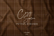100+ Cozy Season - Patterns & Frames, a Pattern Graphic by Mio Buono (Thumbnail 14 of 15)