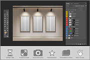 Gallery Vertical Posters Mockup PSD, a Product Mockup by Bruno's Shop (Thumbnail 3 of 4)