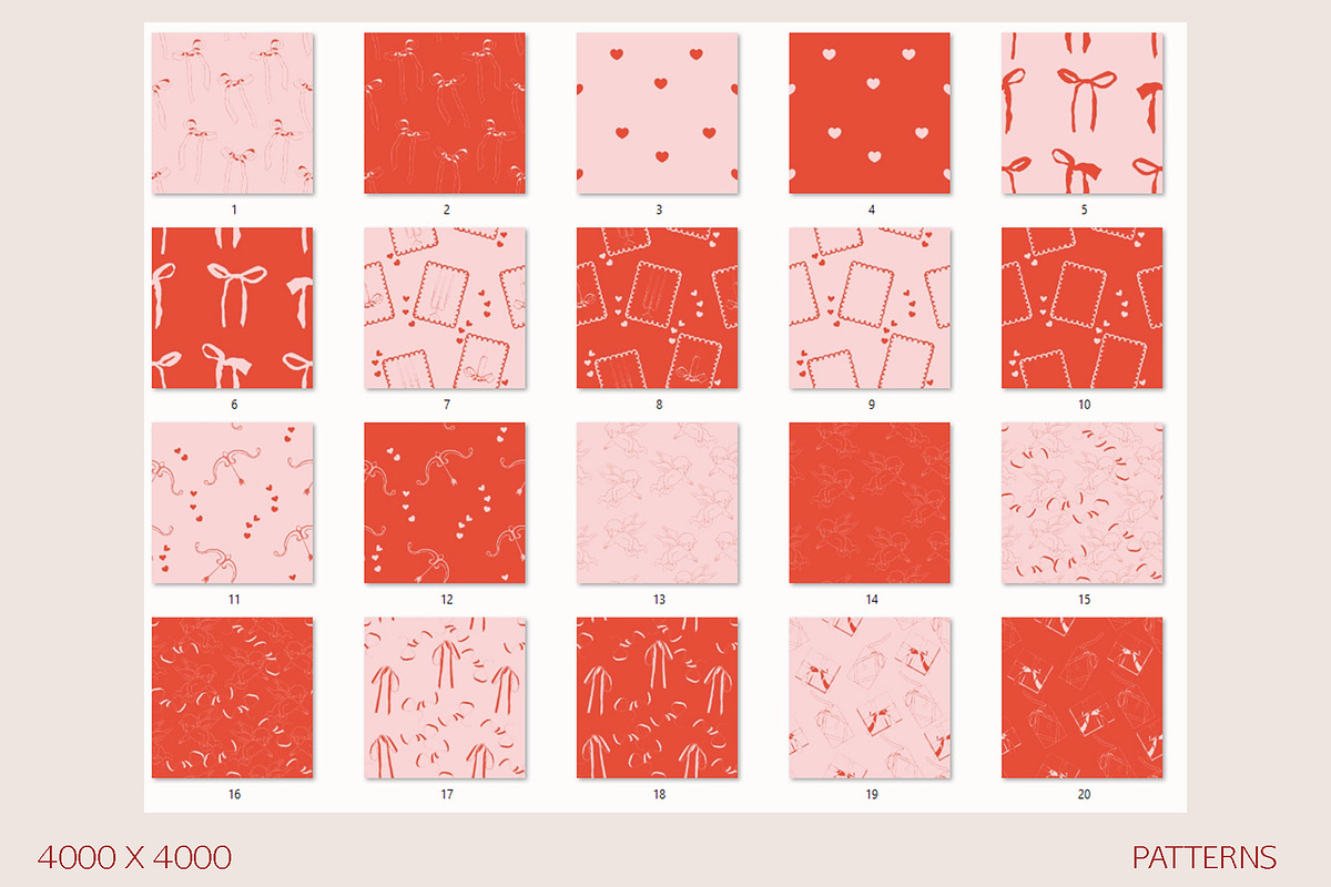 Valentine's vibe. Romantic cards, an Illustration by NatalieArtsDenysenko (Photo 5 of 9)