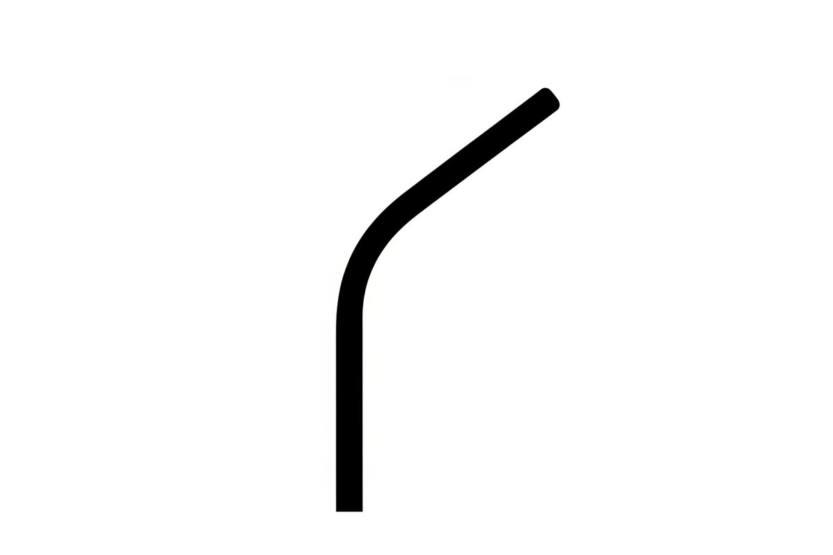 Bent Drinking Straw Silhouettes, a Graphic by hafijul (Photo 2 of 10)