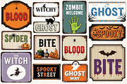 Vintage Rustic Halloween Sublimation, an Illustration by Libby Wishes (Thumbnail 2 of 3)