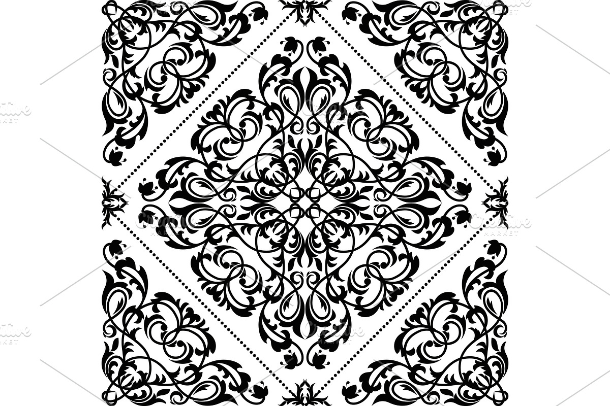 Floral seamless pattern, a Pattern Graphic by RODINA (Photo 1 of 3)