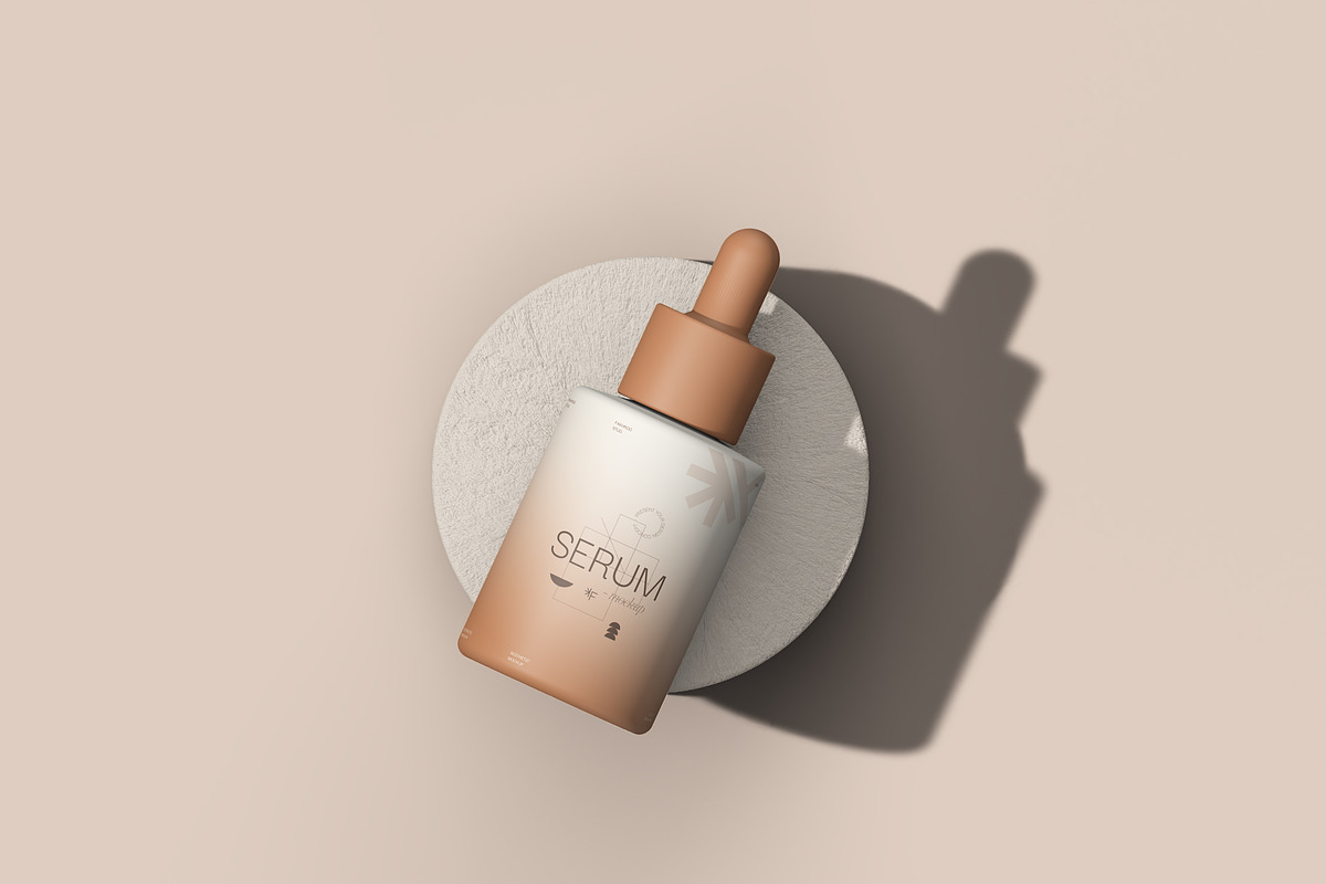 Serum Mockups, a Packaging Mockup by fakhroo (Photo 2 of 4)