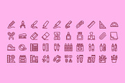 Back to School –Education Line Icons, an Outline Icon by Abstracto-Create (Thumbnail 4 of 7)