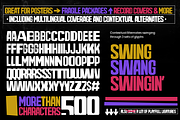 Milescut Display Font, a Sans Serif Font by Tipos Pereira (Thumbnail 2 of 7)