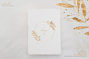 watercolour luxury foliage gold leaf, a Texture Illustration by January Bloom (Thumbnail 14 of 14)