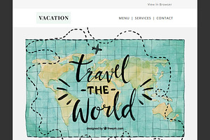 VACATION - Responsive Email Template