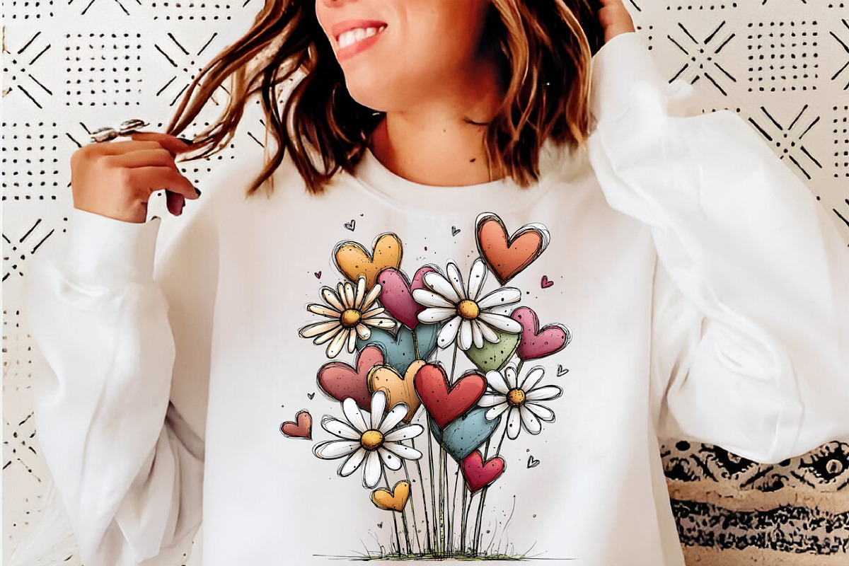 Whimsical Hearts Clipart, an Illustration by SinaCreation (Photo 5 of 11)