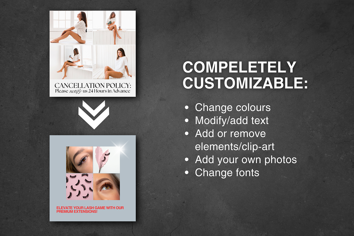 Laser Hair Removal Insta Templates, a Social Media Template by DesignsbyMariaStudio (Photo 4 of 10)