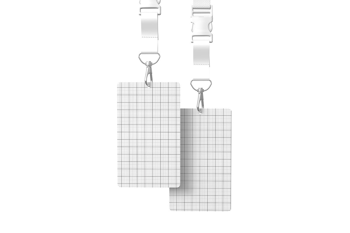 Corporate Lanyard ID Card Mockup, a Product Mockup by graphypix (Photo 3 of 4)