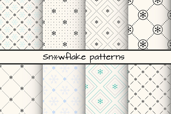 Snowflake patterns preview 6
