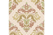 Damask Seamless Vector Pattern, a Decorative Illustration by FineArtStudio (Thumbnail 1 of 3)