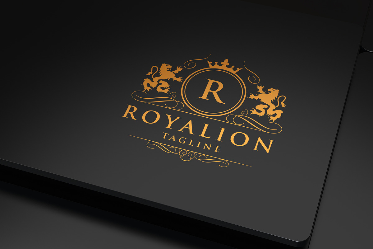 Royal Lion Letter R Logo, a Branding & Logo Template by Design_Planet
