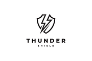 Thunder Shield Logo Design, a Branding & Logo Template by yopie (Thumbnail 3 of 3)
