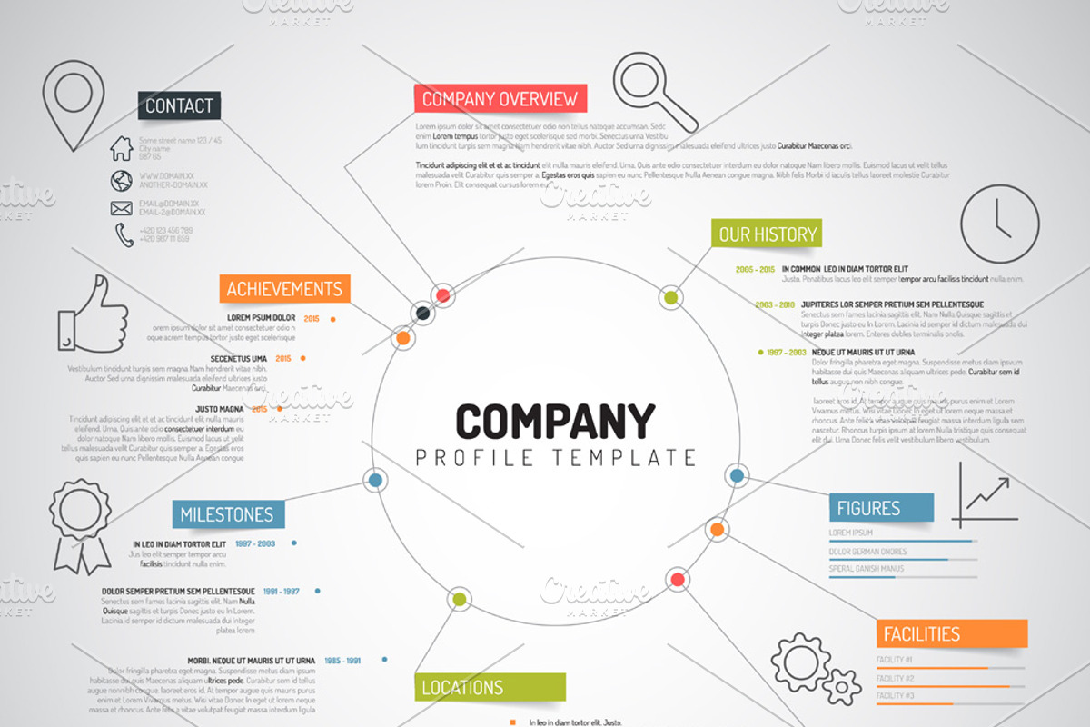 Company Profile Template, a Presentation Template by Orson (Photo 2 of 2)
