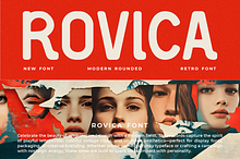 Rovica Modern Retro Display Font