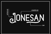 Jonesan | Display Vintage Font, a Sans Serif Font by MustofaCreative (Thumbnail 2 of 5)
