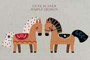 Nordic Christmas Scandinavian Folk, a Decorative Illustration by the_myro (Thumbnail 5 of 12)